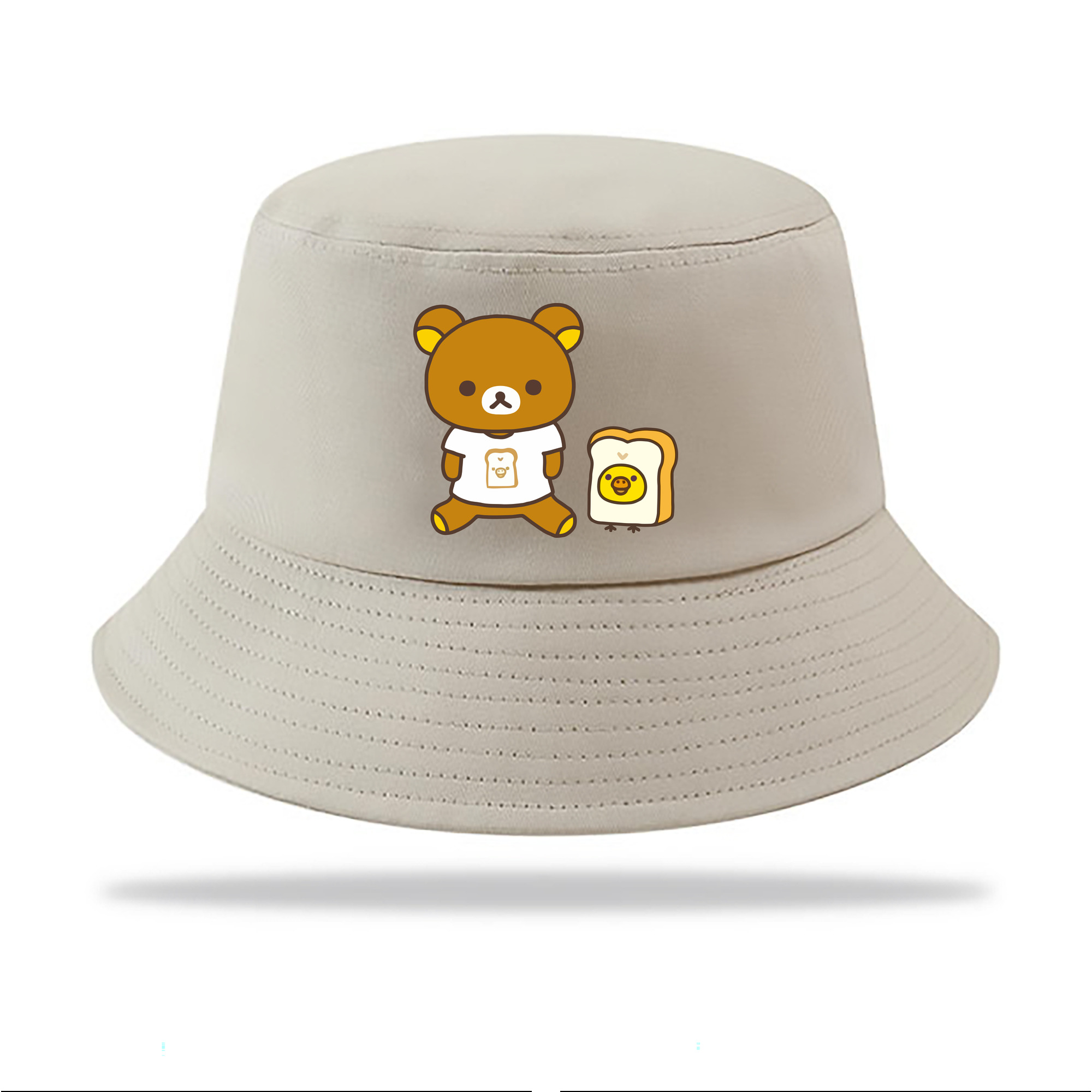 （画像用） リラックマ リラックマ キイロイトリ Rilakkuma Korilakkuma Kiiroitori アウトドア日除けバケットハット